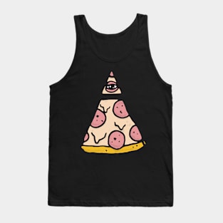 Illuminati Pizza Tank Top